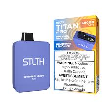 Stlth Titan Pro Disposable - Blueberry Lemon Ice [Ontario Stamp]